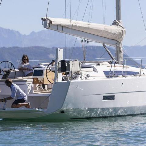 a small boat in a body of water