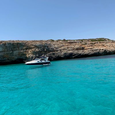 an island in the middle of a body of water