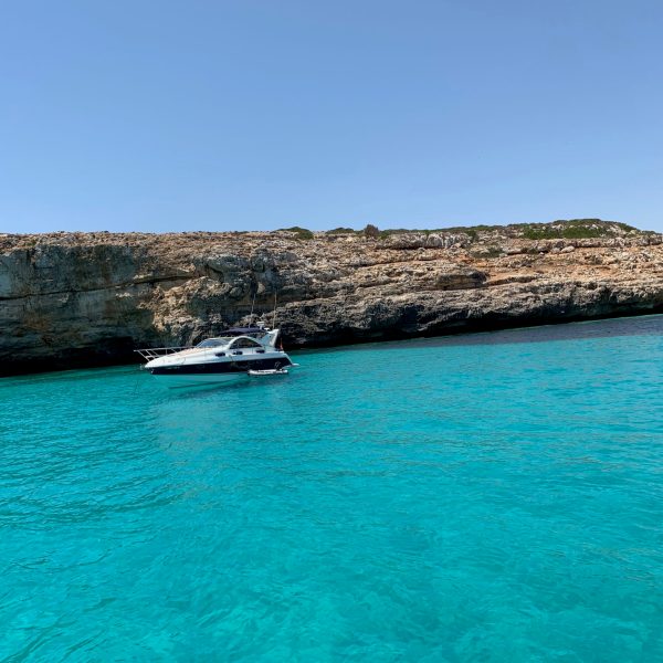 an island in the middle of a body of water
